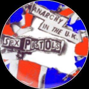 Button Sex Pistols \"Anarchy in the UK\"
